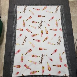 Maison Jules Plush Throw Blanket 70 x 49 Rose All Day Cozy Girls Night Out Cozy